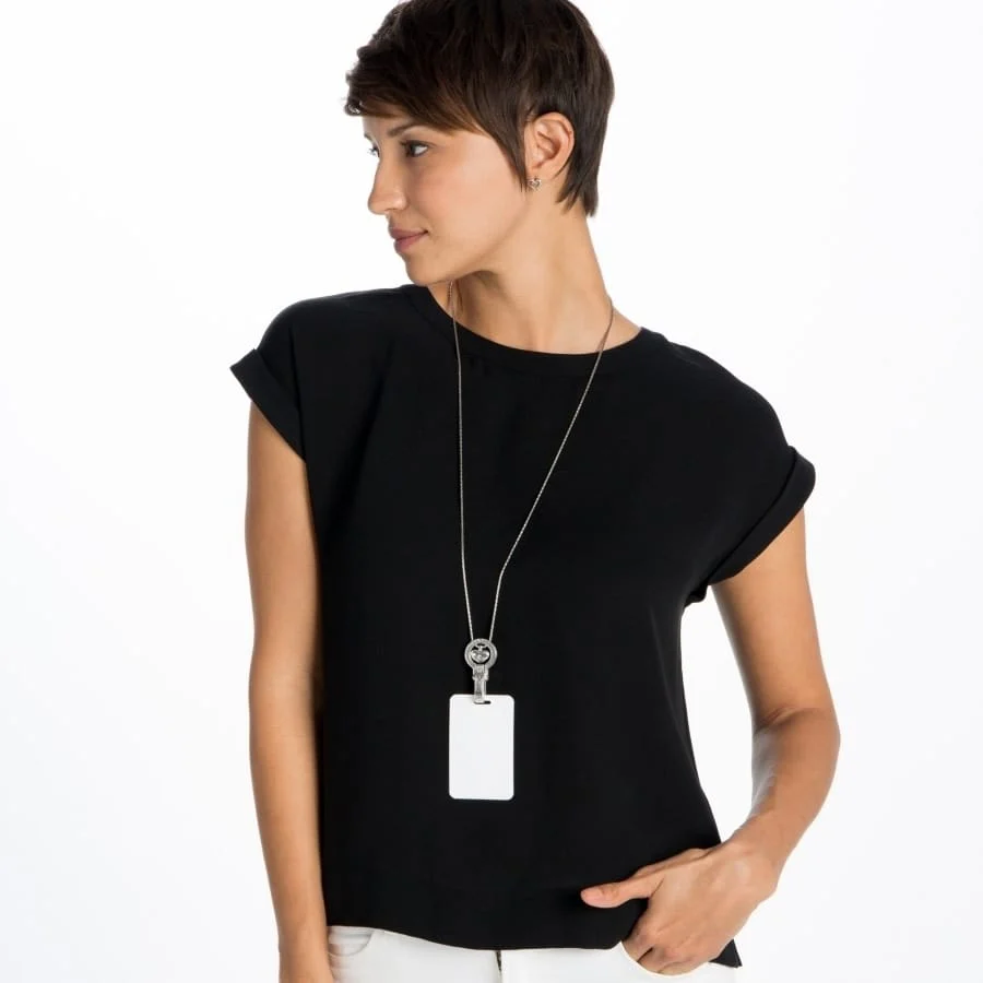 Brighton Badge Clip Necklace - Image 4