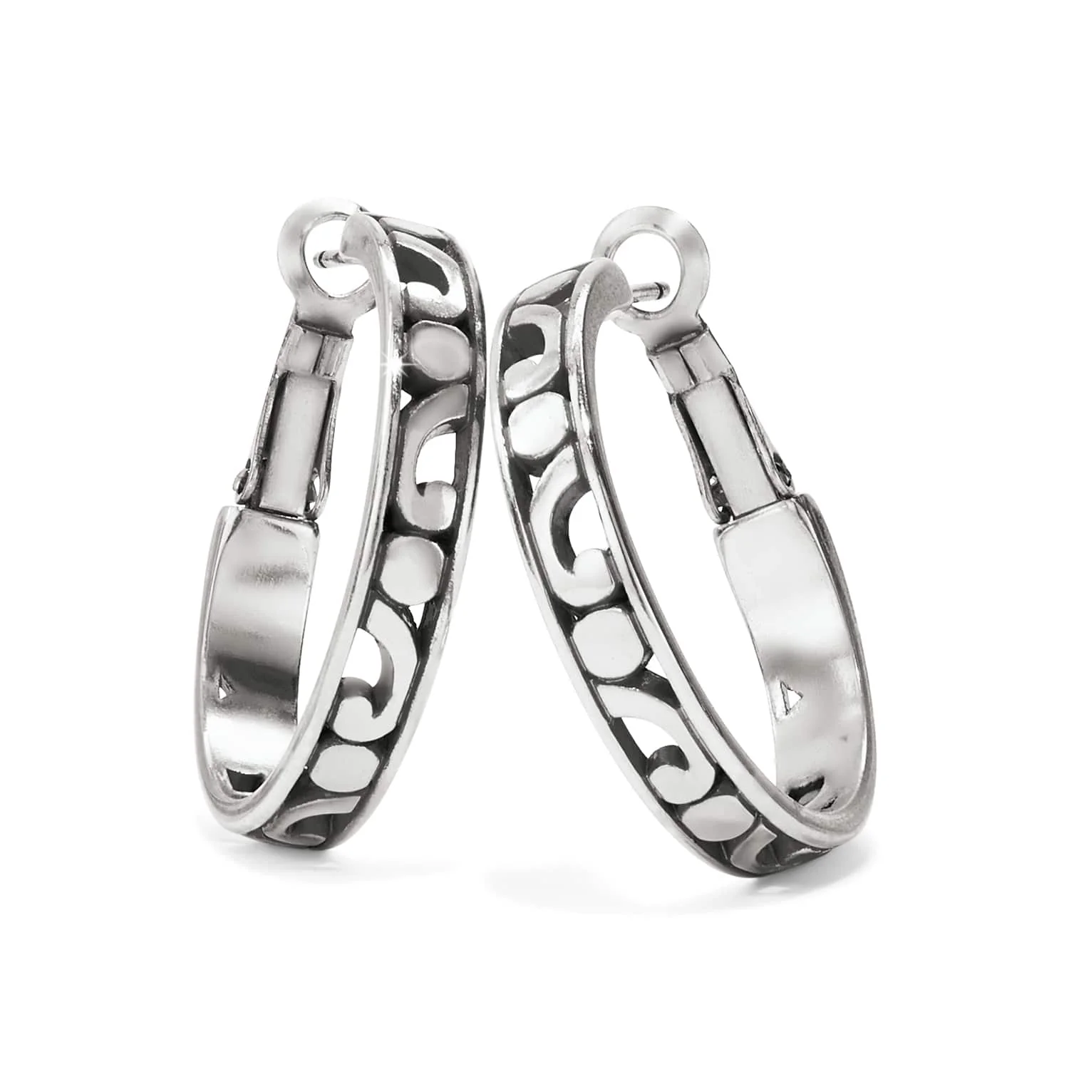Contempo Small Hoop Earrings - Image 3