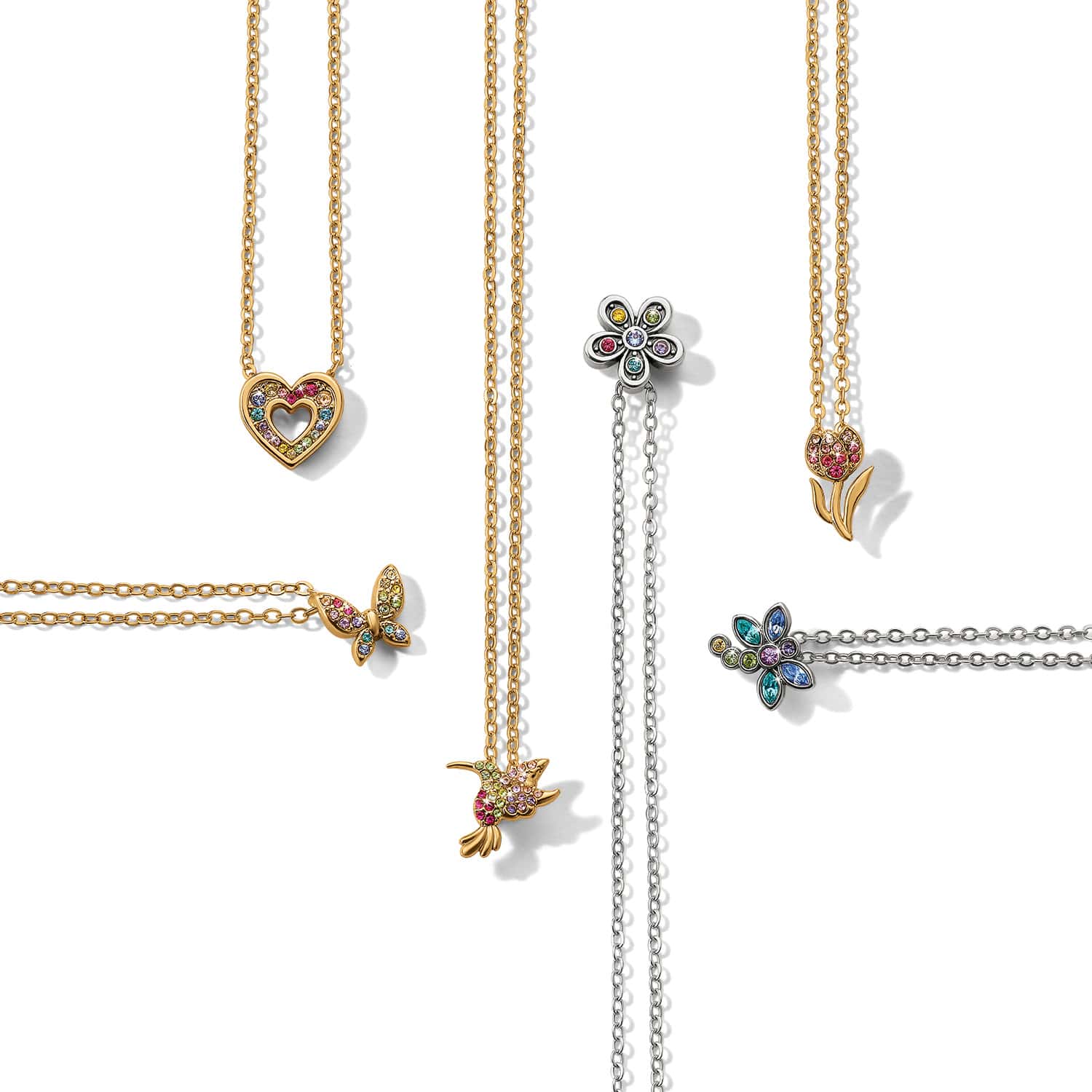 Enchanting Gem Dragonfly Necklace - Image 4