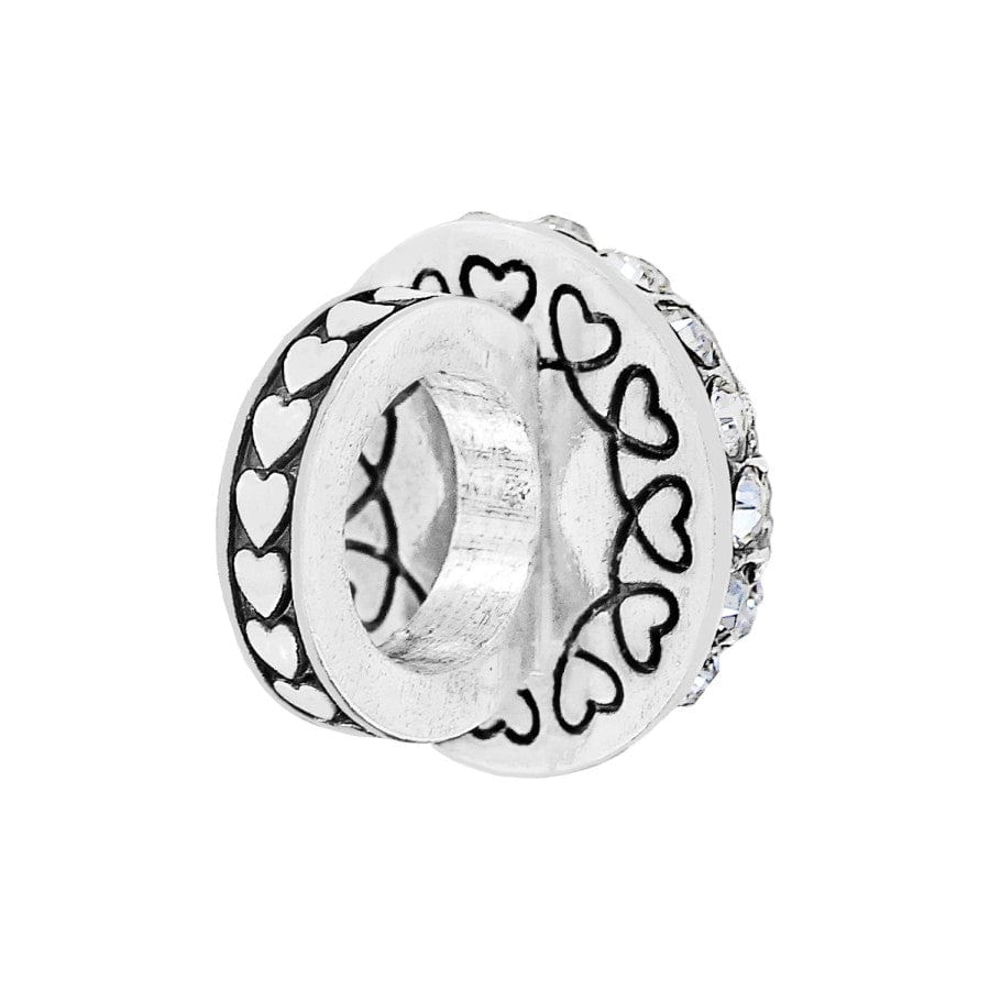 Glitter Hearts Ring Bead - Image 3