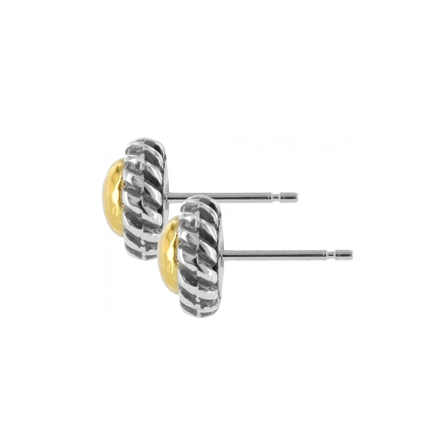Gold Magic Mini Post Earrings - Image 2