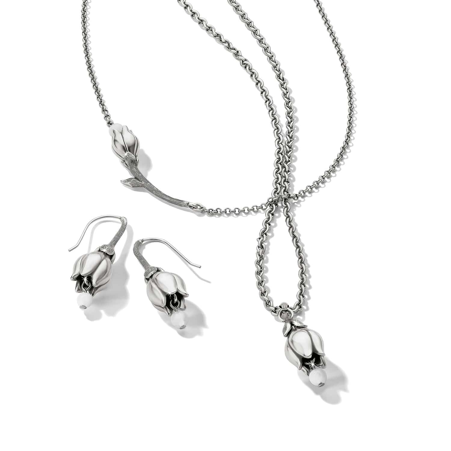 La Tulipe Petal Bar Necklace - Image 3