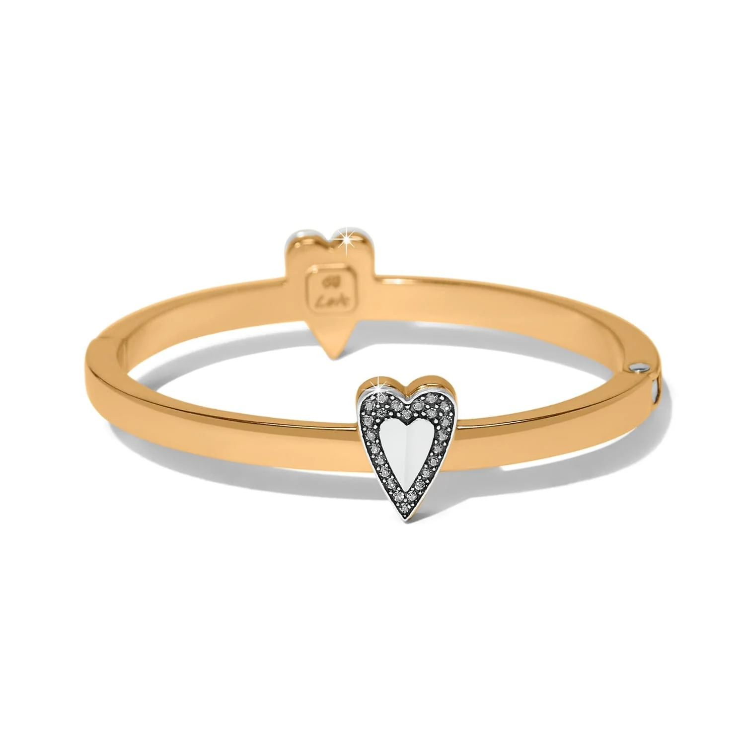 Love Messages B Bold Hinged Bangle