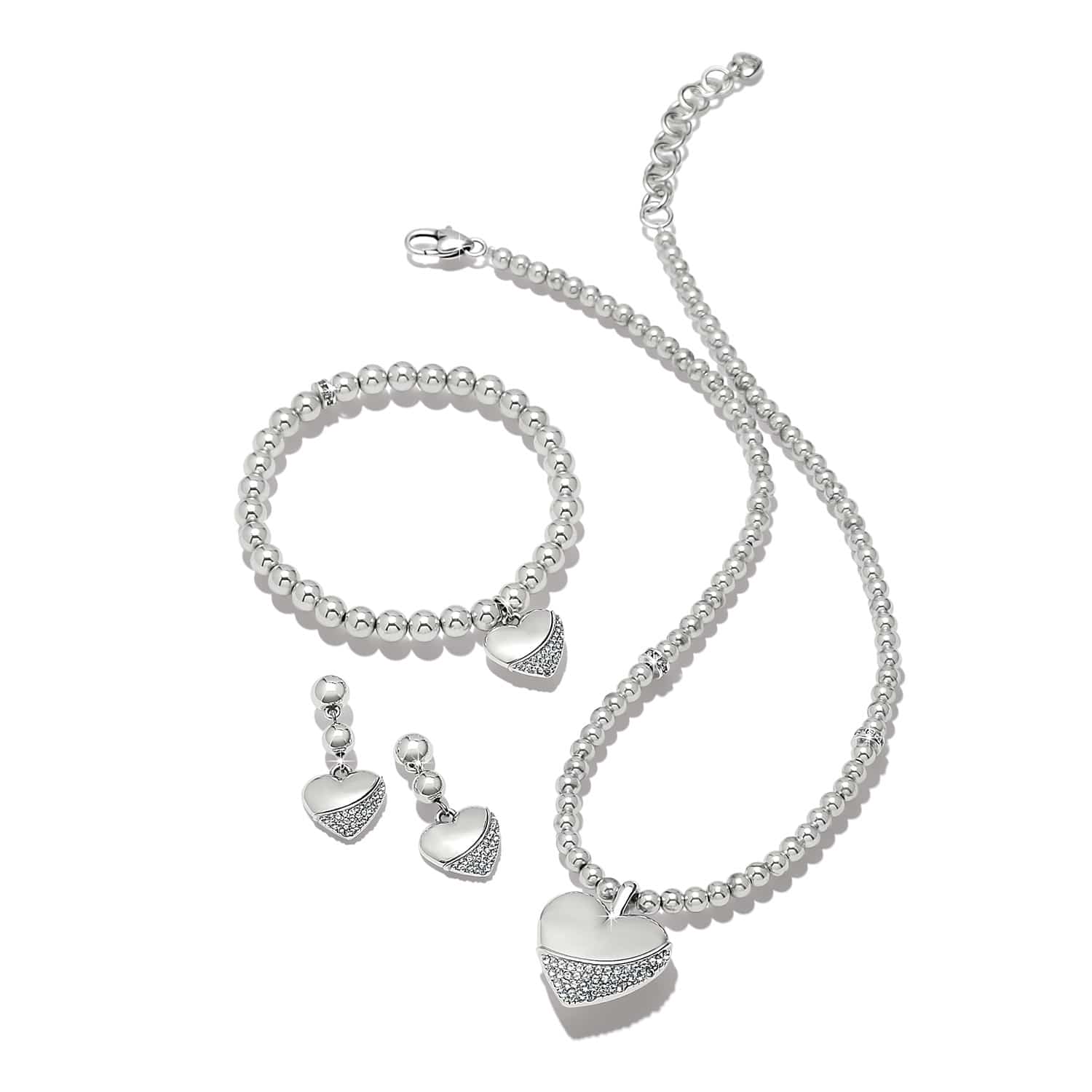 Meridian Petite Wave Heart Necklace - Image 8