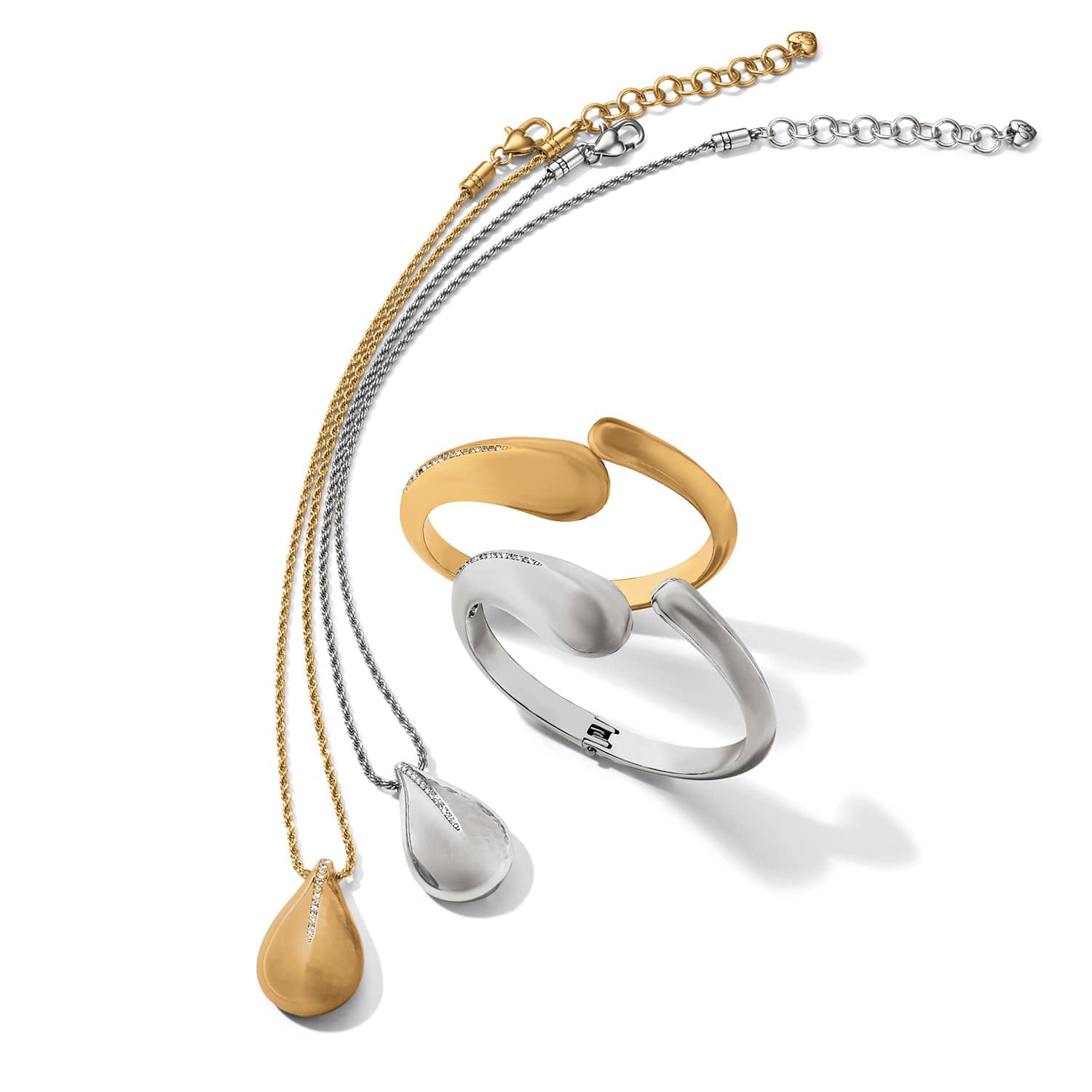 Nile Open Hinge Bangle - Image 3