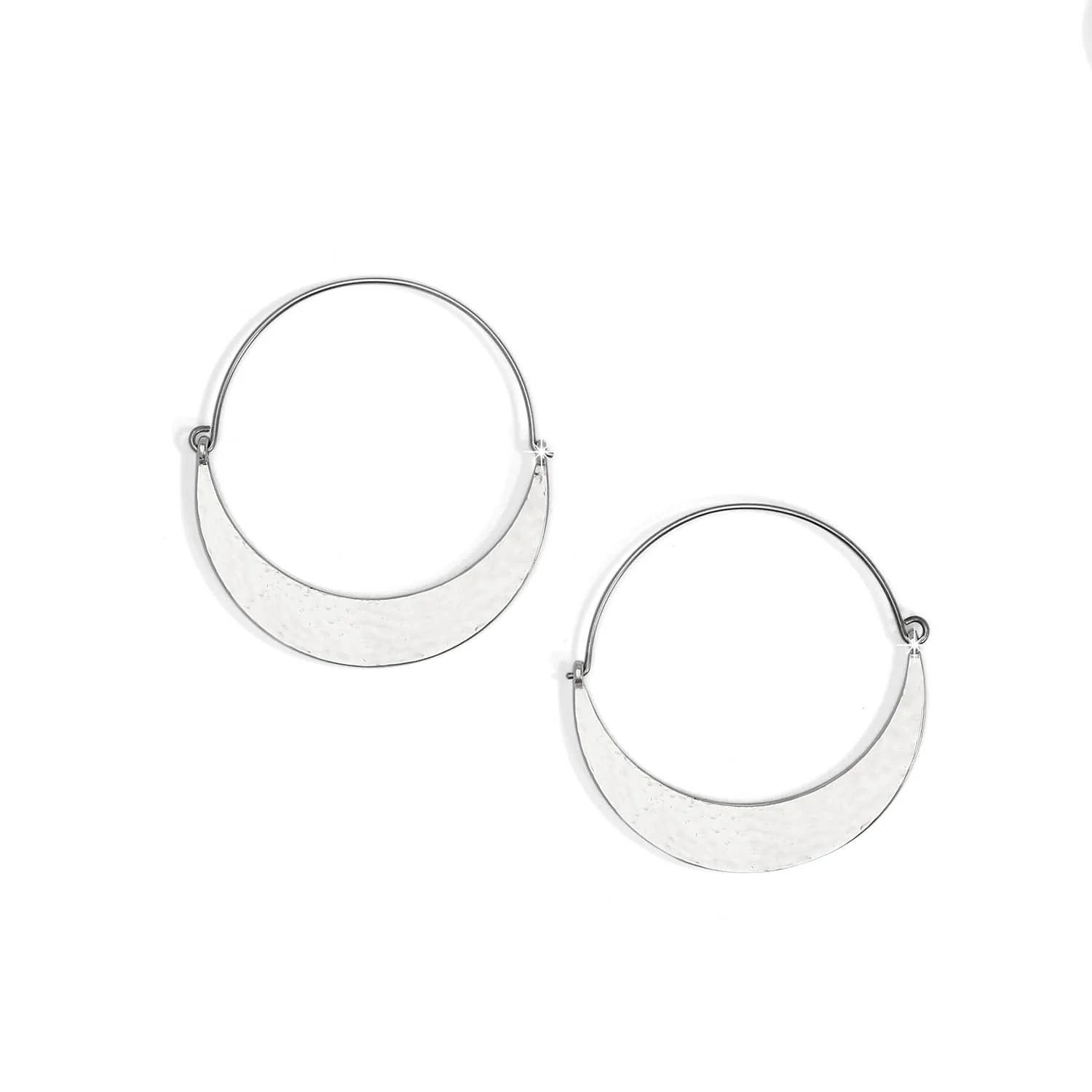 Palm Canyon Large Hoop Earrings - Image 2