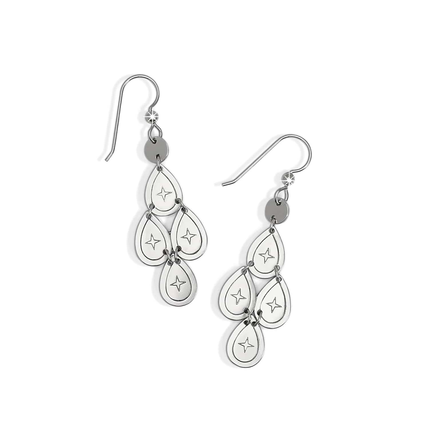 Palm Canyon Small Teardrop French Wire Earrings - Image 2