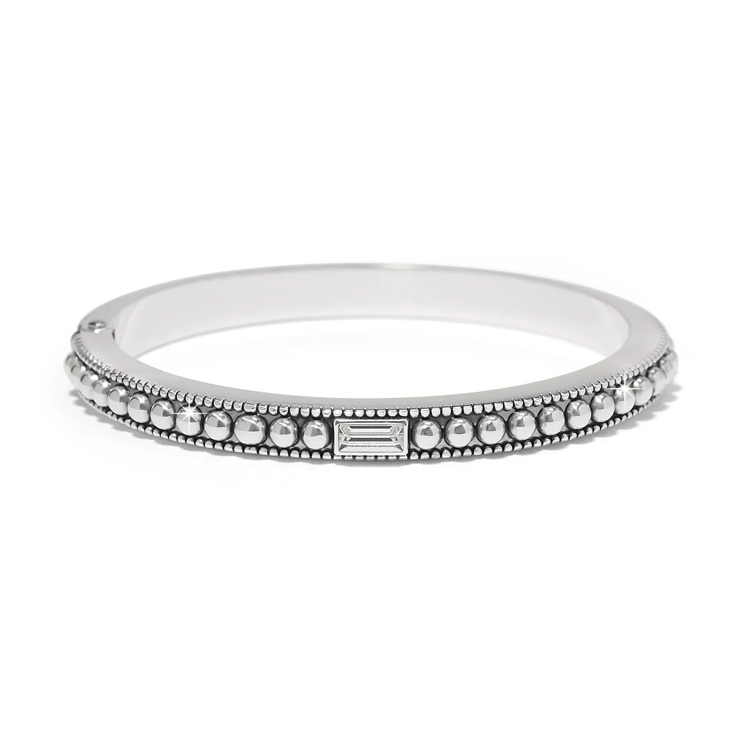 Pretty Tough Gem Hinged Bangle - Image 7
