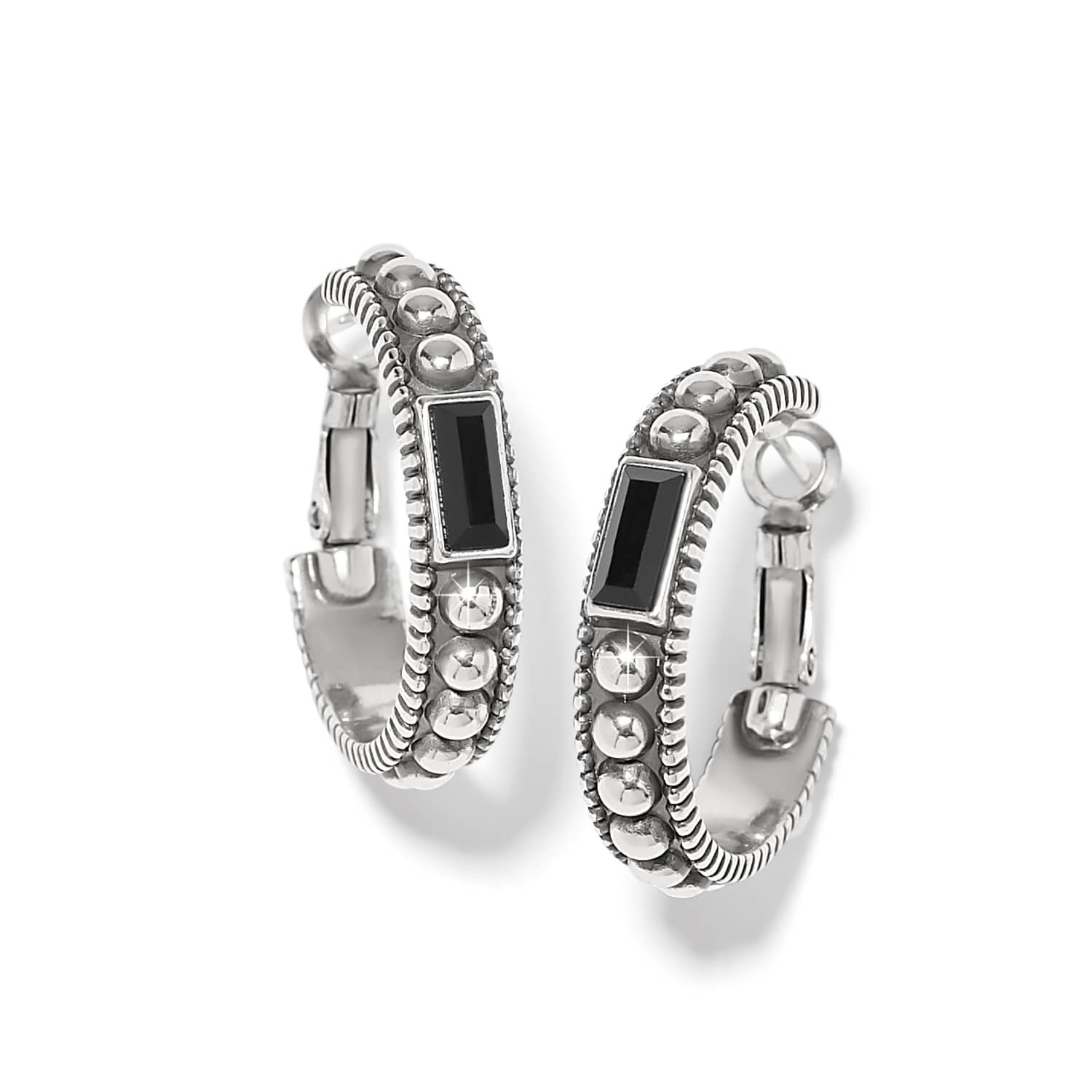 Pretty Tough Gem Hoop Earrings - Image 10