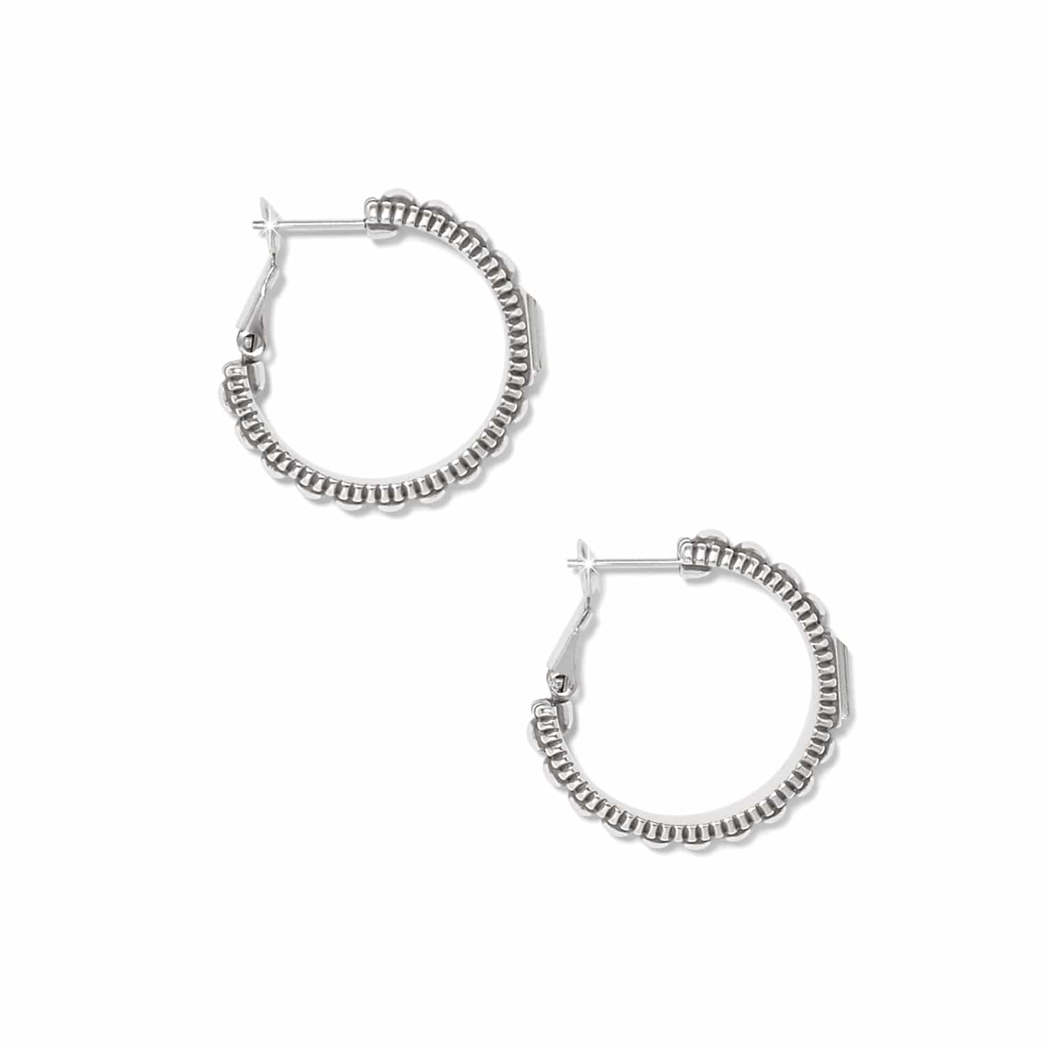 Pretty Tough Gem Hoop Earrings - Image 8