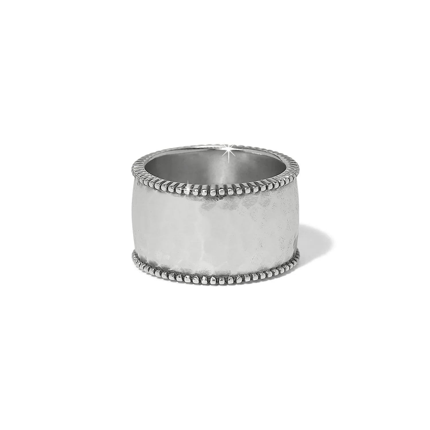 Pretty Tough Gem Wide Band Ring - Image 9