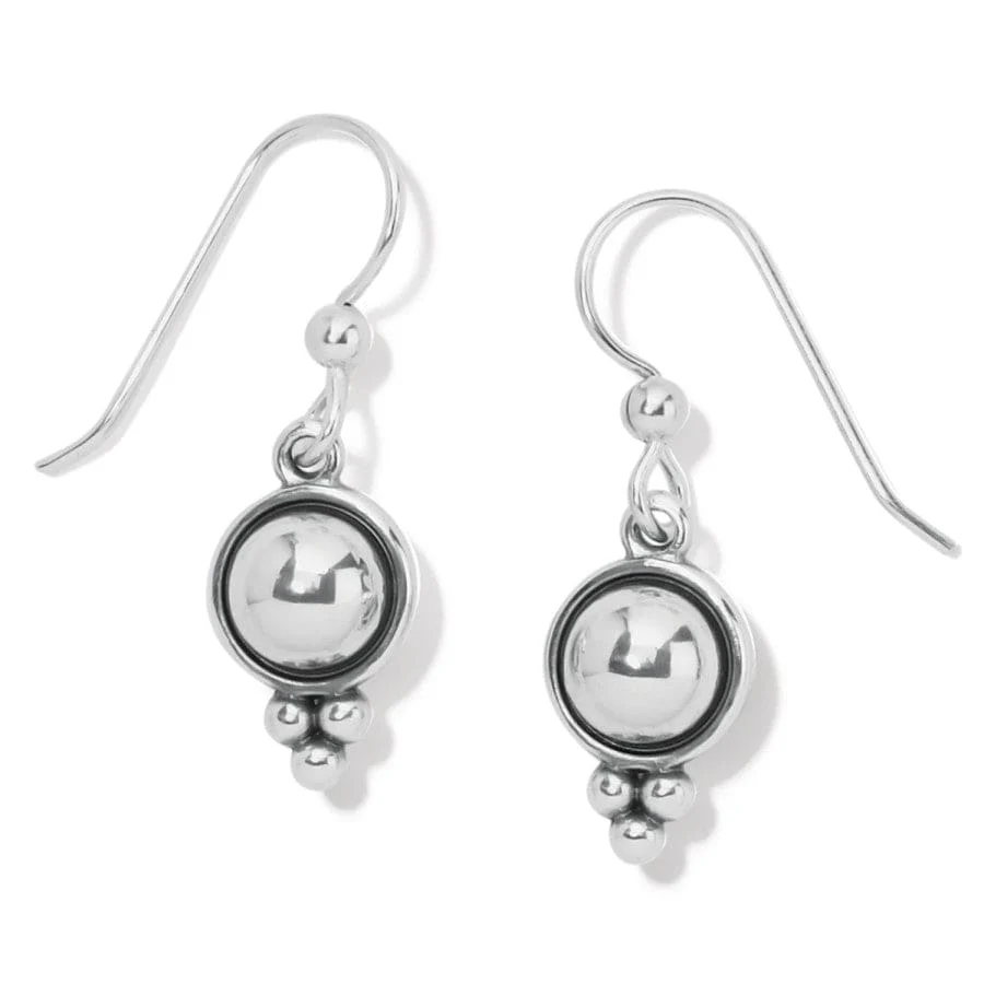 Pretty Tough Stud French Wire Earrings - Image 2